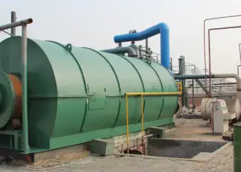 طرح توجیهی تولید پیرولیز (بازیافت لاستیک)