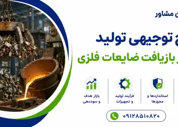 طرح تولید فلزات از بازیافت ضایعات فلزی