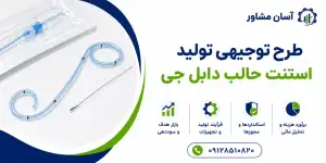 طرح تولید استنت حالب دابل جی