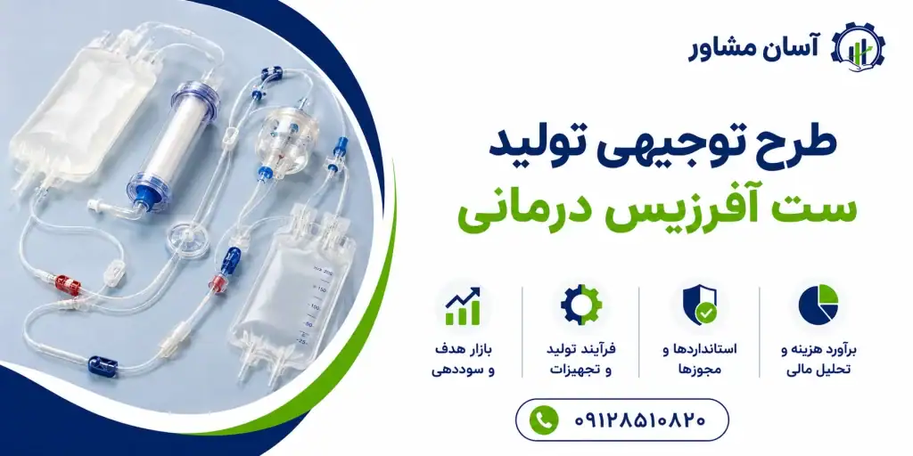 طرح تولید ست آفرزیس درمانی