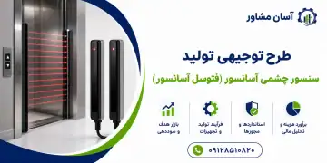 طرح تولید سنسور چشمی آسانسور(فتوسل آسانسور)