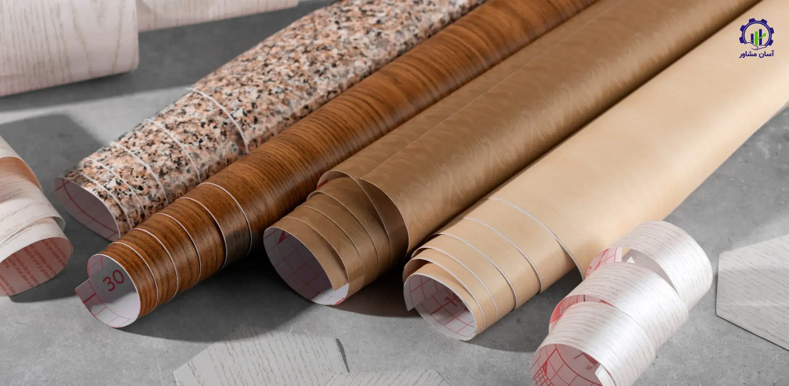 تولید کاغذ دیواری | راهاندازی خط تولید PVC و چاپ صنعتی ۱۴۰۵