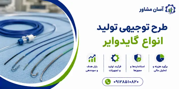 طرح تولید انواع گایدوایر