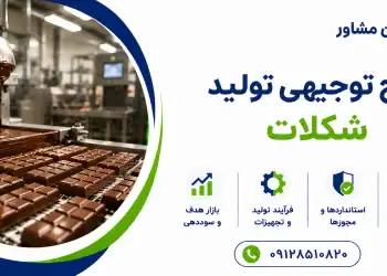 طرح تولید شکلات