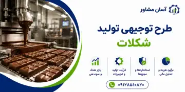 طرح تولید شکلات