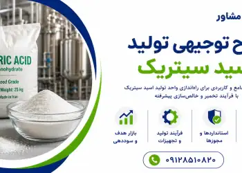 طرح تولید اسید سیتریک