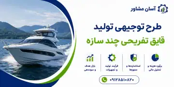طرح تولید قایق تفریحی چند سازه
