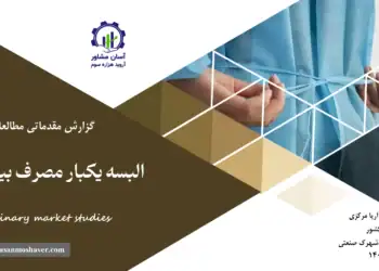 گزارش مطالعات بازار البسه یکبار مصرف بیمارستانی