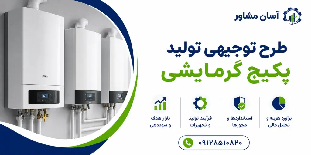 طرح تولید پکیج گرمایشی