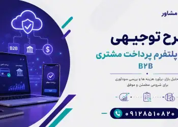 طرح احداث پلتفرم پرداخت مشتری B2B