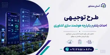 طرح احداث پلتفرم یکپارچه هوشمند سازی کشاورزی