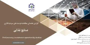 گزارش مطالعات فرصت های سرمایه گذاری صنایع غذایی