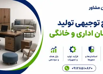 طرح تولید مبلمان اداری و خانگی