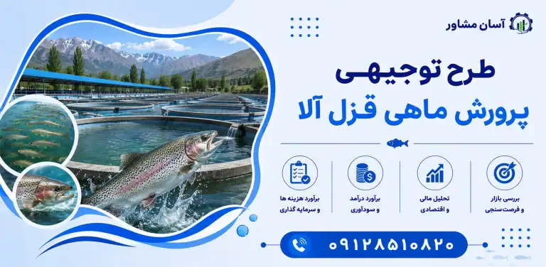 طرح پرورش ماهی قزل آلا