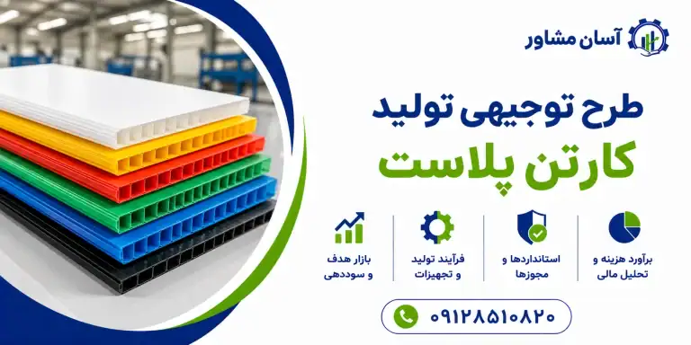 طرح تولید کارتن پلاست