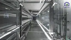 بررسی تجهیزات و تأسیسات خط تولید درب و کابین آسانسور