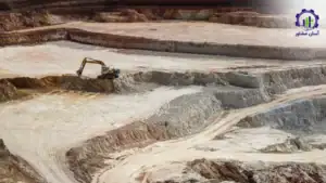 بررسی تجهیزات و تأسیسات خط تولید و استخراج خاک نسوز