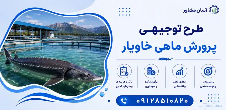 طرح پرورش ماهی خاویار