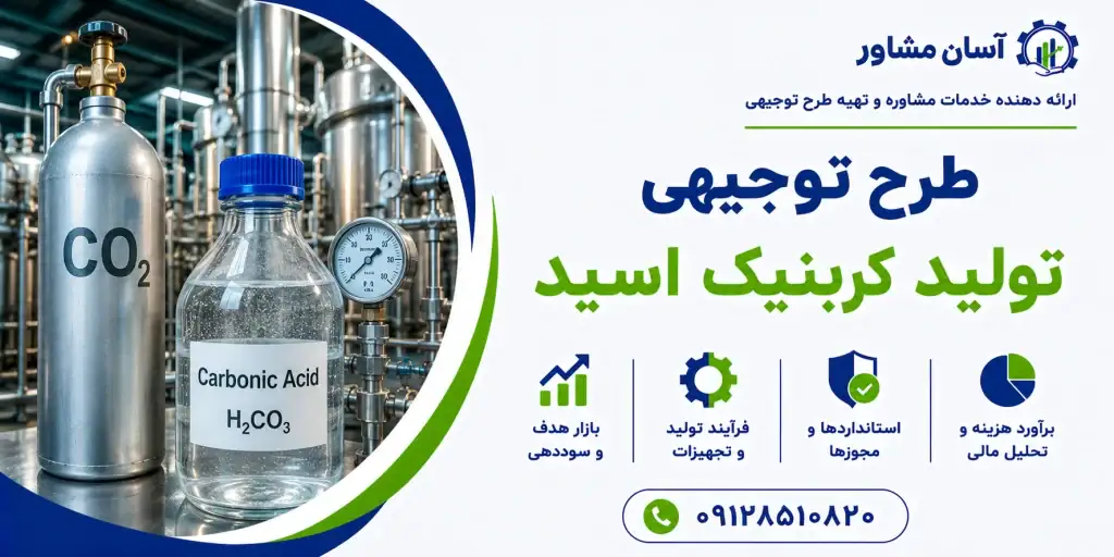 طرح تولید کربنیک اسید