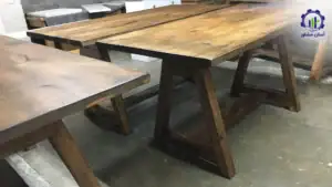 بررسی بازار داخلی و خارجی تولید میز روستیک چوبی