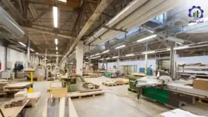 بررسی تجهیزات و تأسیسات خط تولید میز روستیک