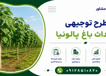 طرح احداث باغ پالونیا