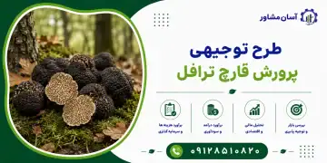 طرح پرورش قارچ ترافل