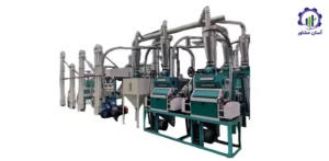 بررسی تجهیزات و تأسیسات خط تولید آرد سمولینا