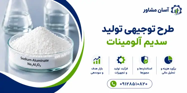 طرح تولید سدیم آلومینات