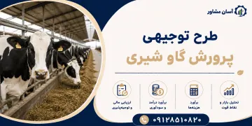طرح پرورش گاو شیری