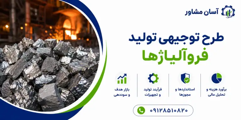 طرح تولید فروآلیاژها