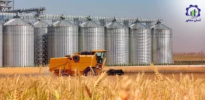 بررسی تجهیزات و تأسیسات احداث سیلوی گندم