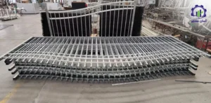 بررسی تجهیزات و تاسیسات خط تولید فنس فلزی