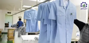 بررسی تجهیزات وتأسیسات خط تولید لباس بیمارستانی