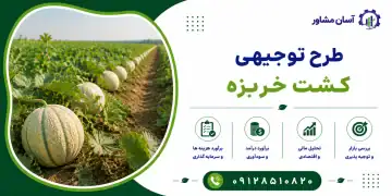 طرح کشت خربزه