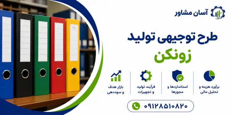 طرح تولید زونکن