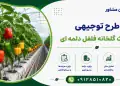 طرح احداث گلخانه فلفل دلمه ای