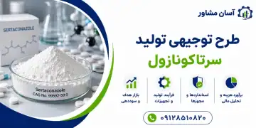 طرح تولید سرتاکونازول