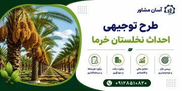 طرح احداث نخلستان خرما