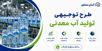 طرح توجیهی تولید آب معدنی