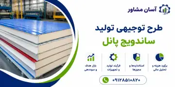 طرح تولید ساندویچ پانل