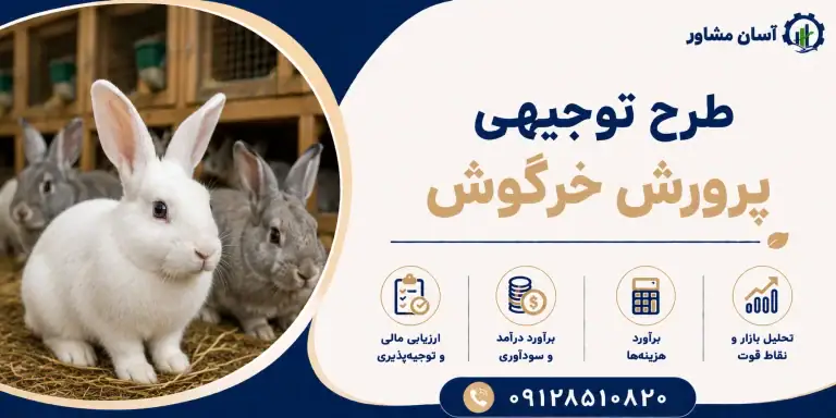 طرح پرورش خرگوش