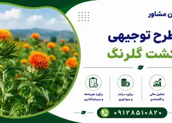 طرح کشت گلرنگ