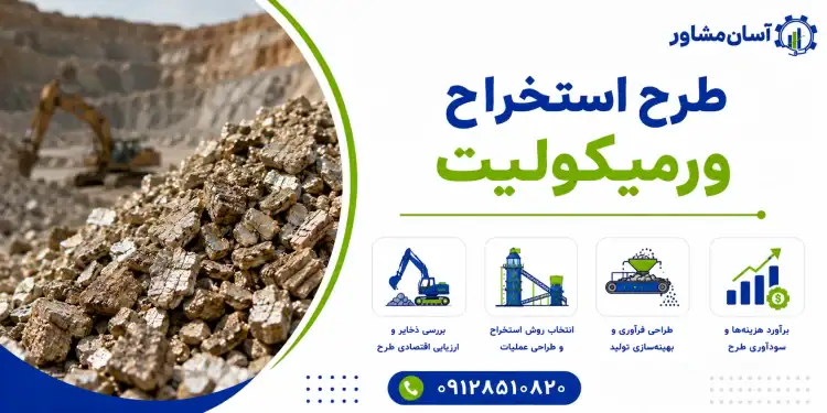 طرح استخراج ورمیکولیت