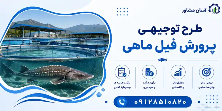 طرح پرورش فیل ماهی