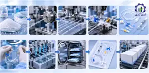 مراحل تولید ست اپیدورال راهنمای جامع برای راه اندازی خط تولید