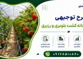 طرح احداث گلخانه کشت بلوبری و رزبری