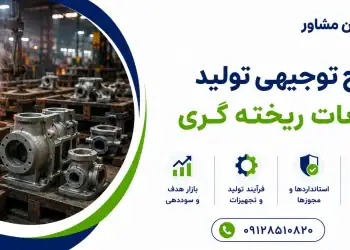 طرح تولید قطعات ریخته گری