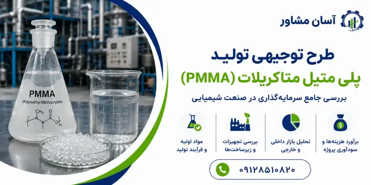 طرح تولید پلی متیل متاکریلات