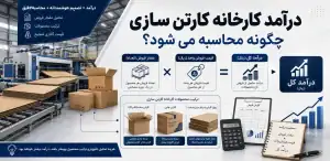 درآمد کارخانه کارتن سازی چگونه محاسبه می شود؟